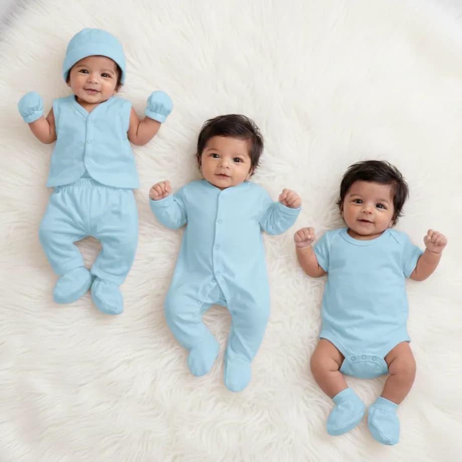 7 in 1 Baby Kit - Blue