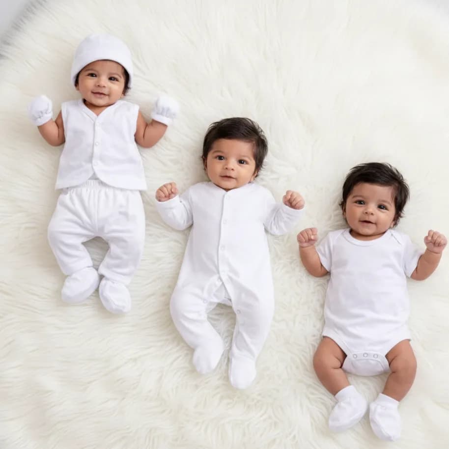 7 in 1 Baby Kit - White
