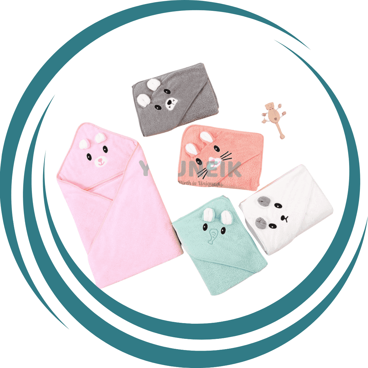 Fleece Hooded Towel
