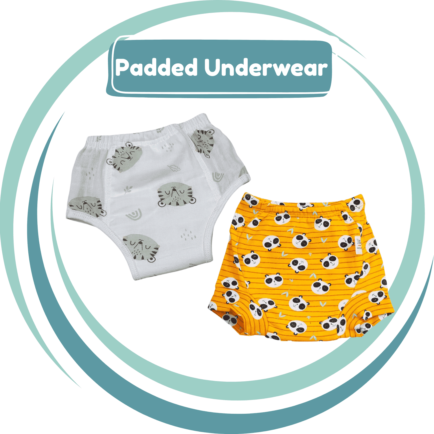 Elastic Padded Underwear