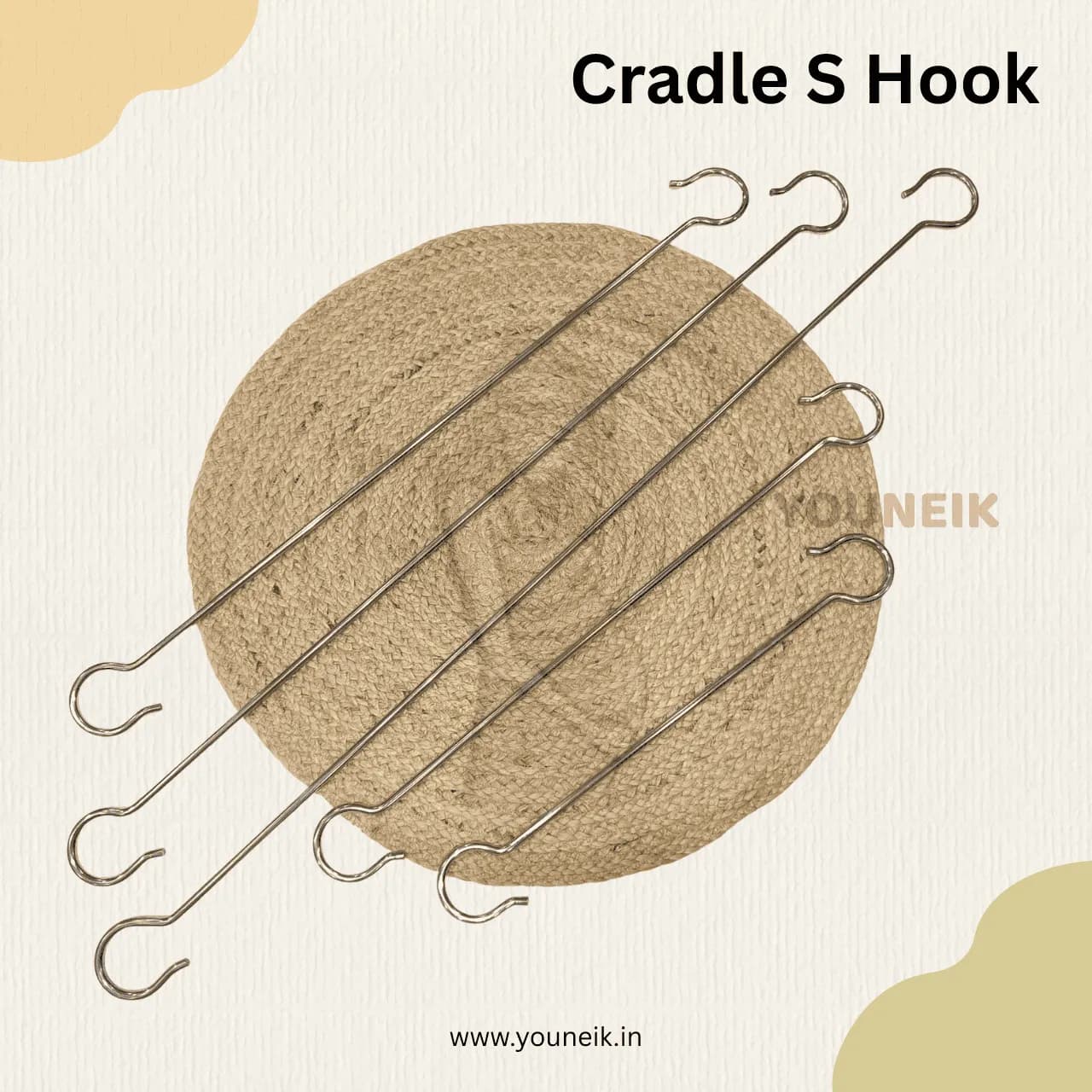 Thottil Long S Hook Stainless Steel 