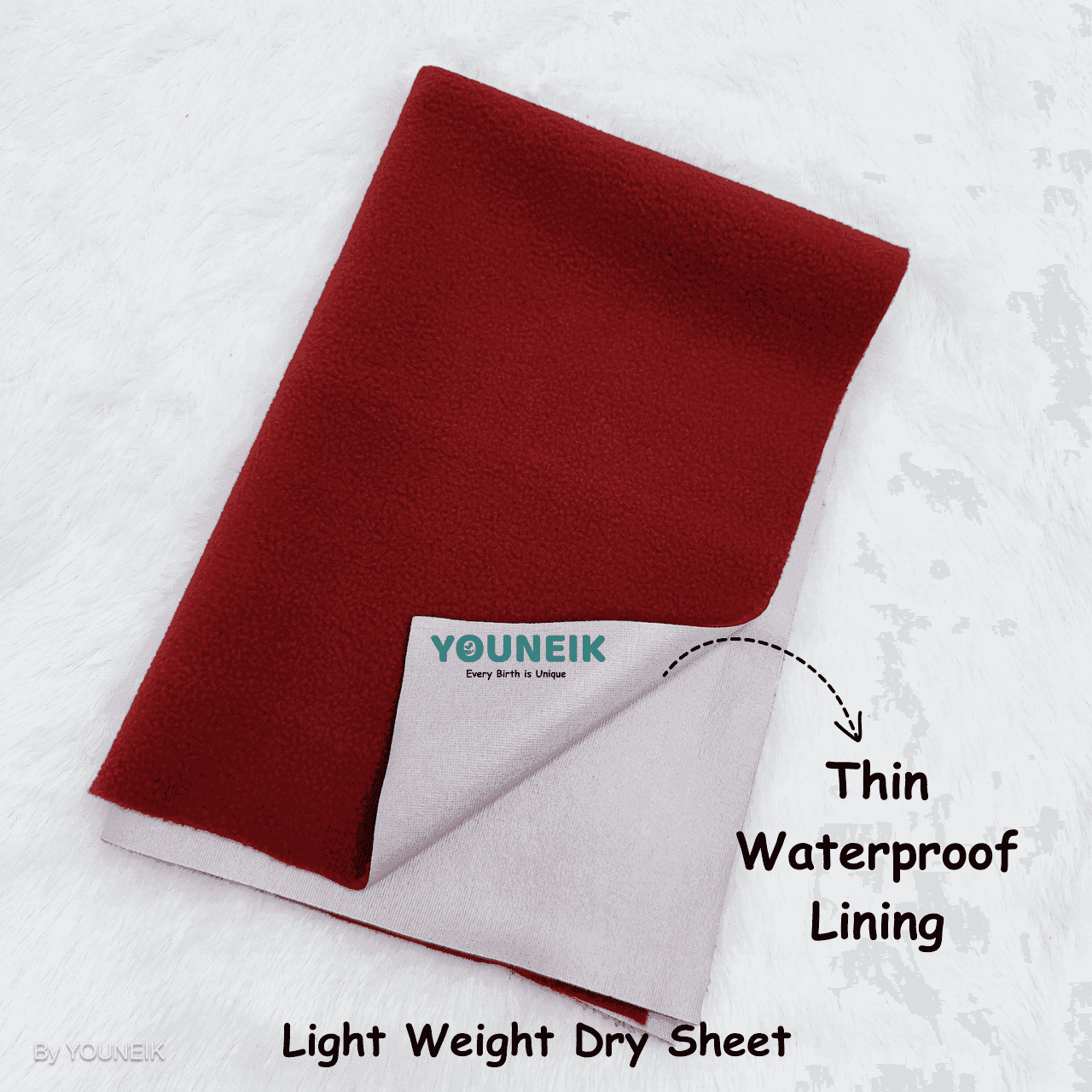 Dry Sheet Light Weight - Maroon 