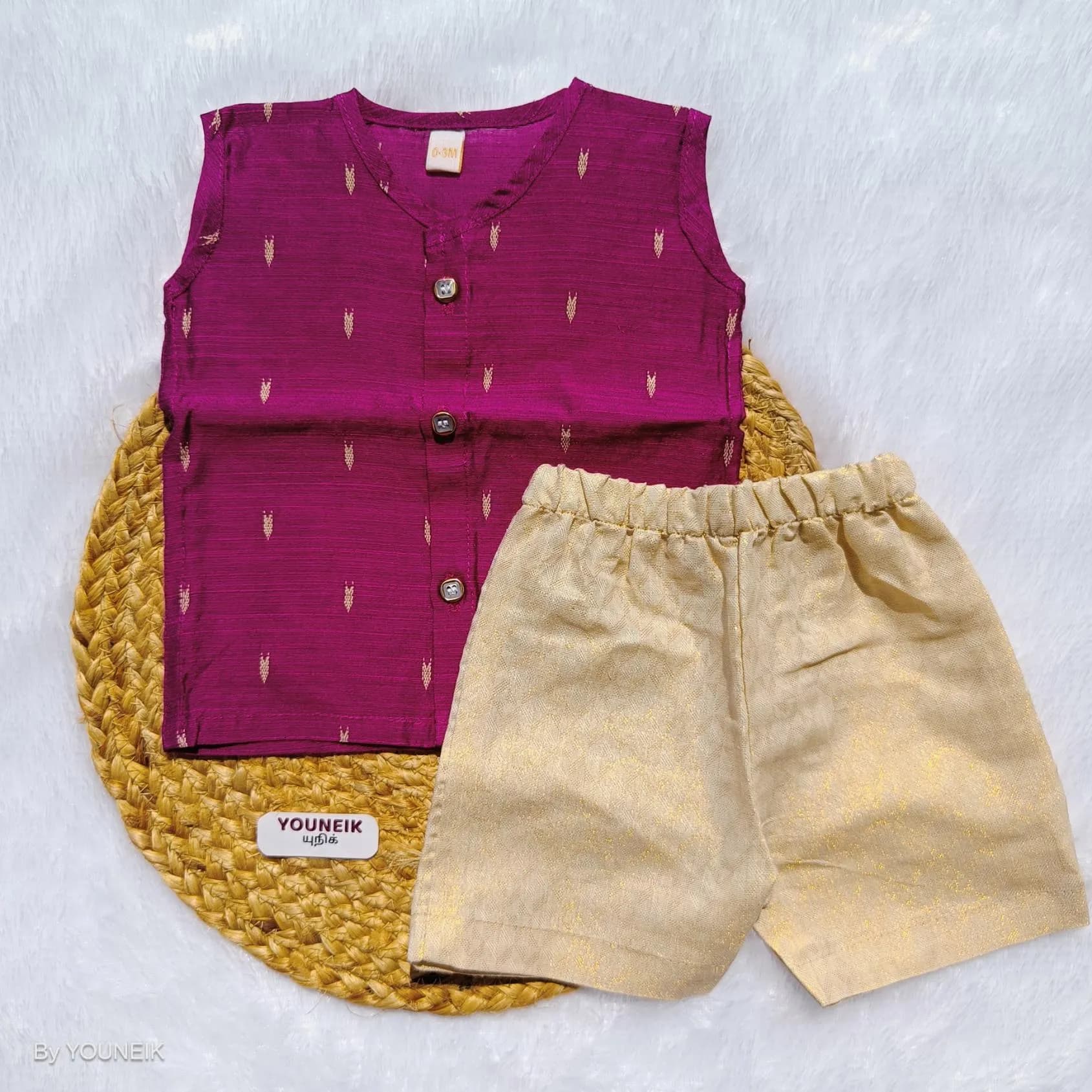 Baby Ethnic Jabla Shorts EJS03