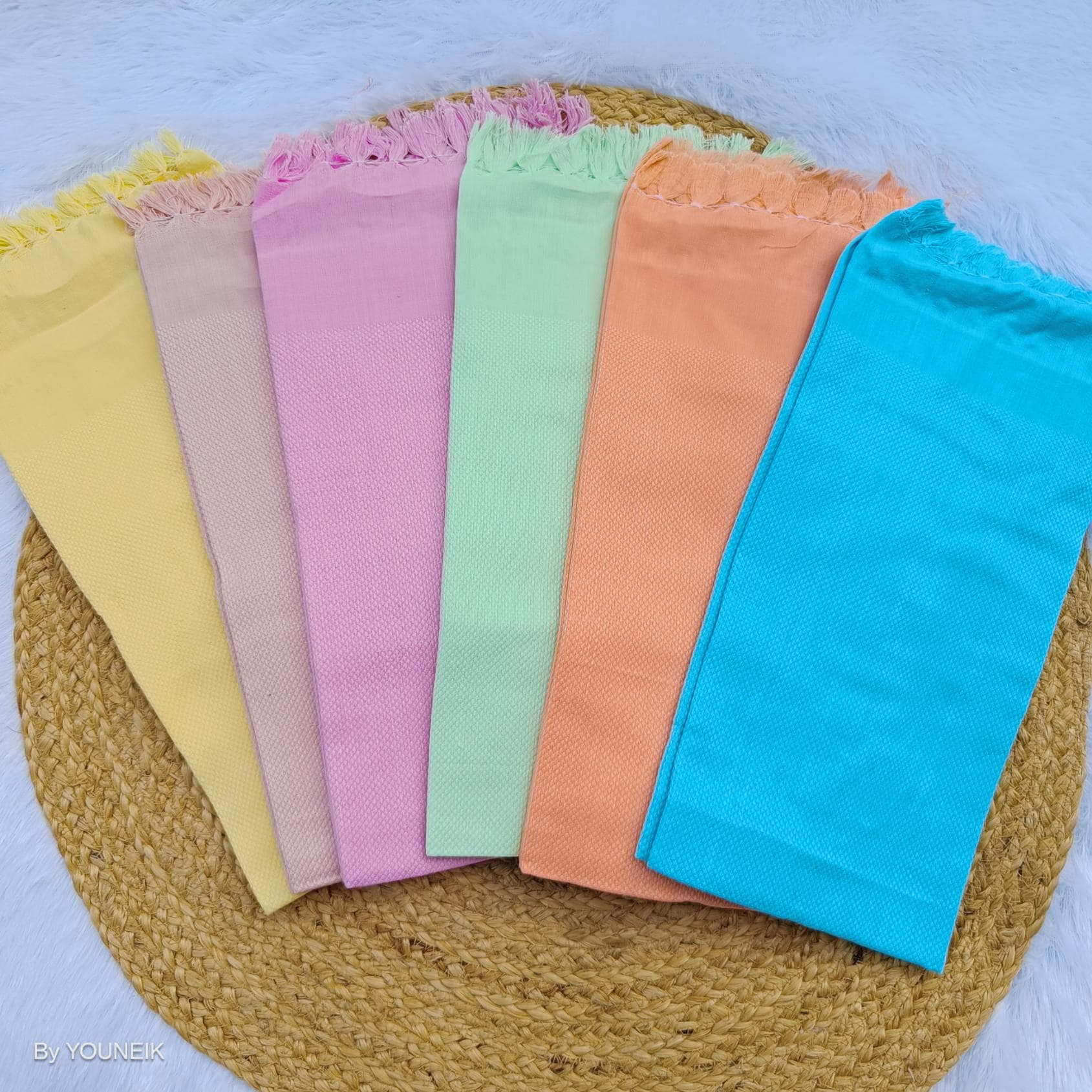 Cotton Bath Towels Solid colour
