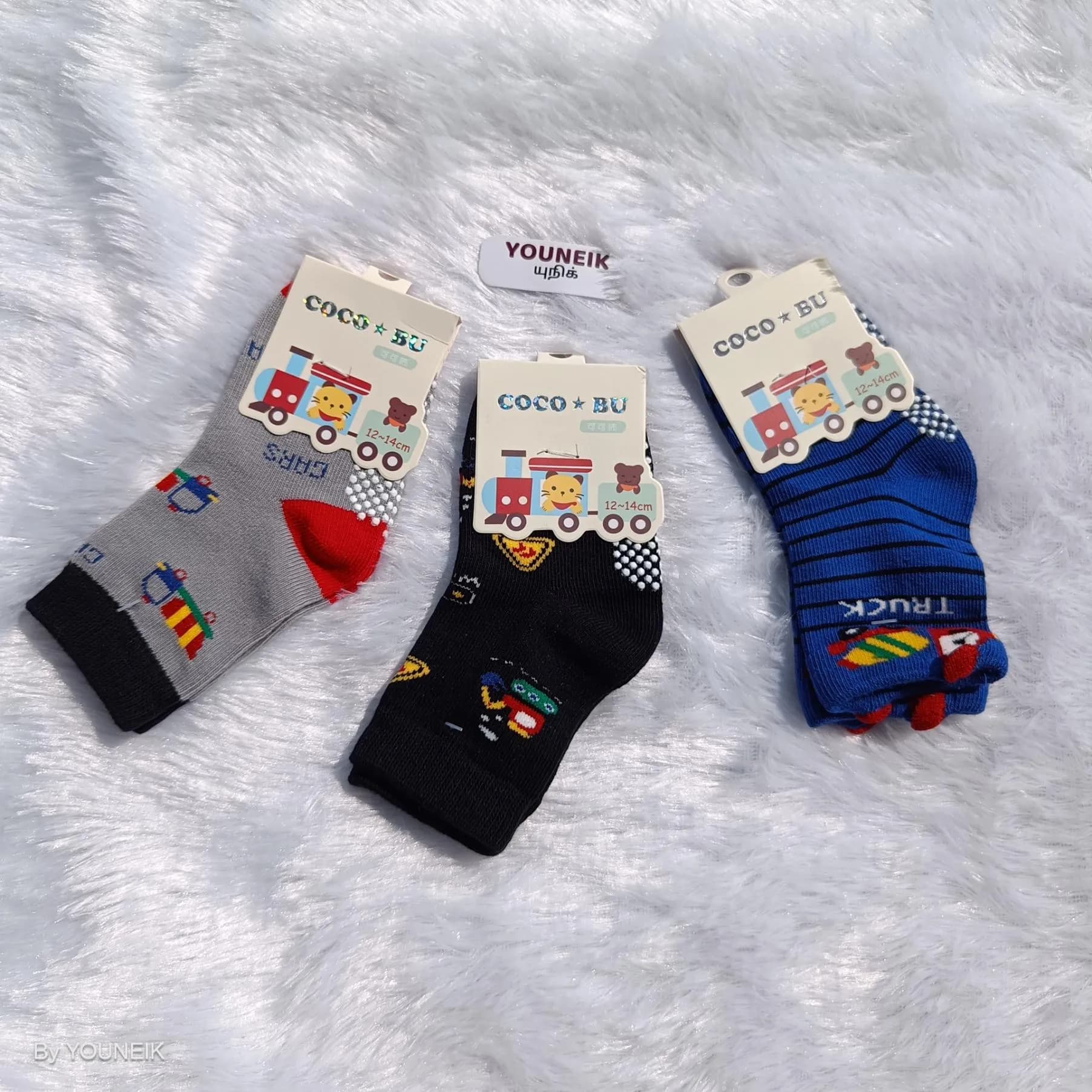 Anti Slippery Socks Pack of 3 - SC1