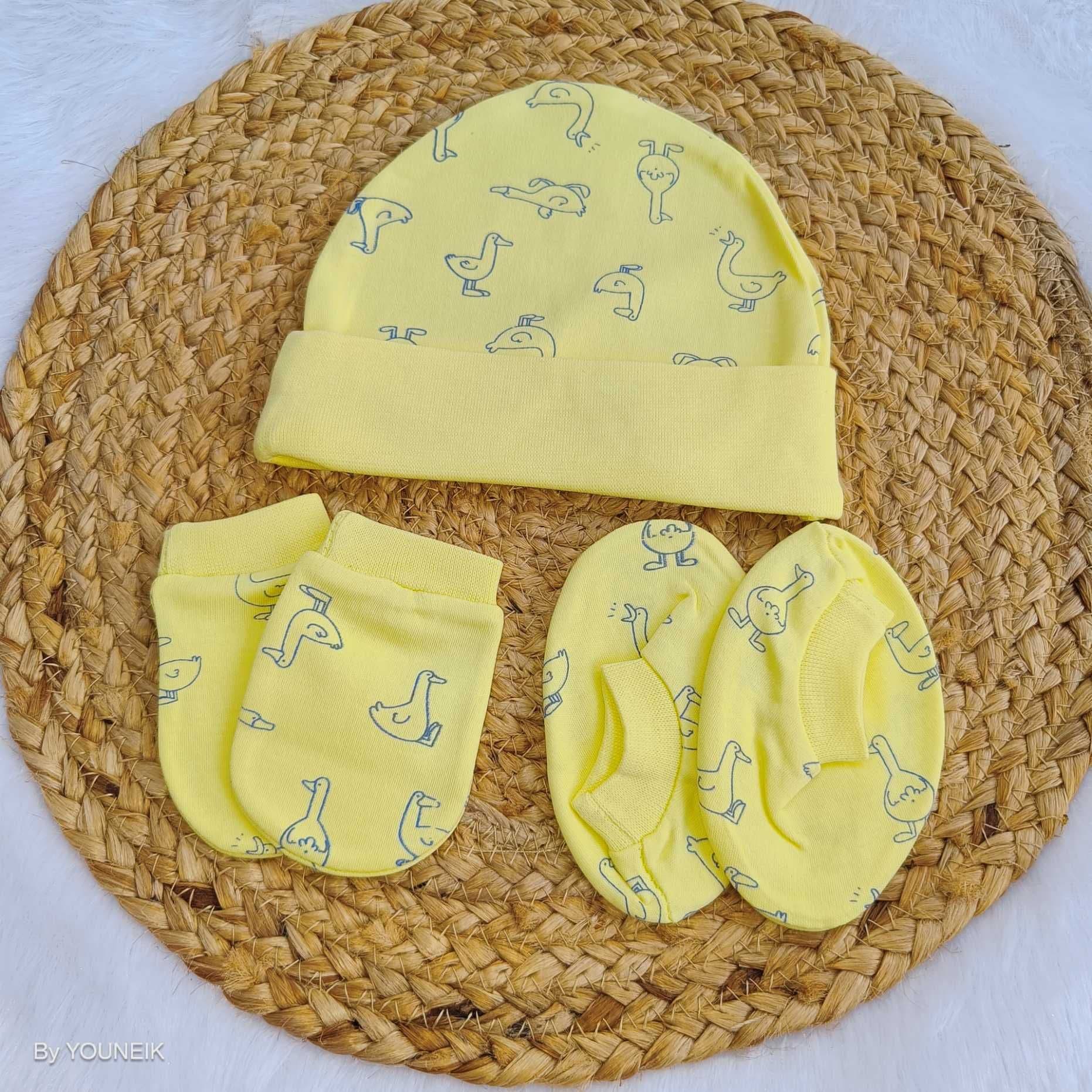 Cap Mittens Booties