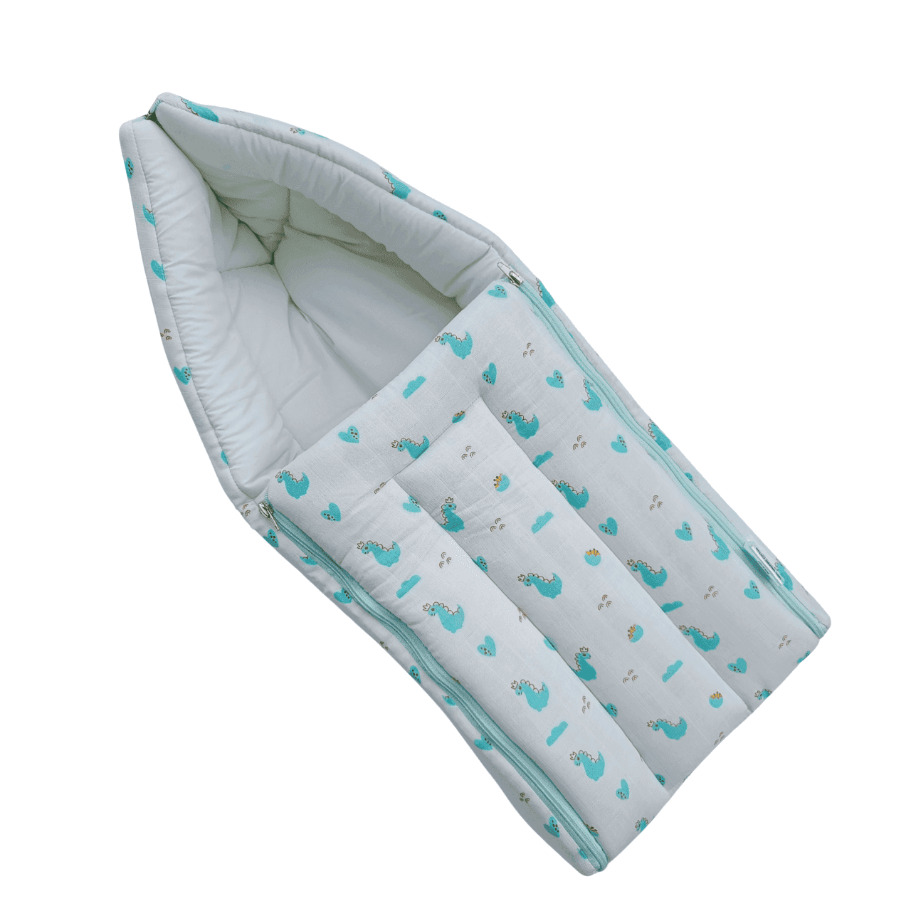 Organic Muslin Carry Bed - Lil Dragon 