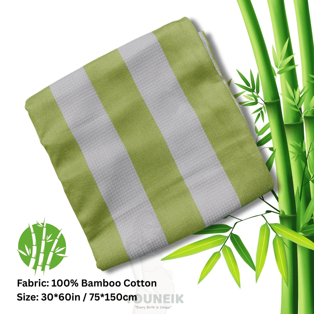 Ultra Soft Bamboo Cotton Bath Towel