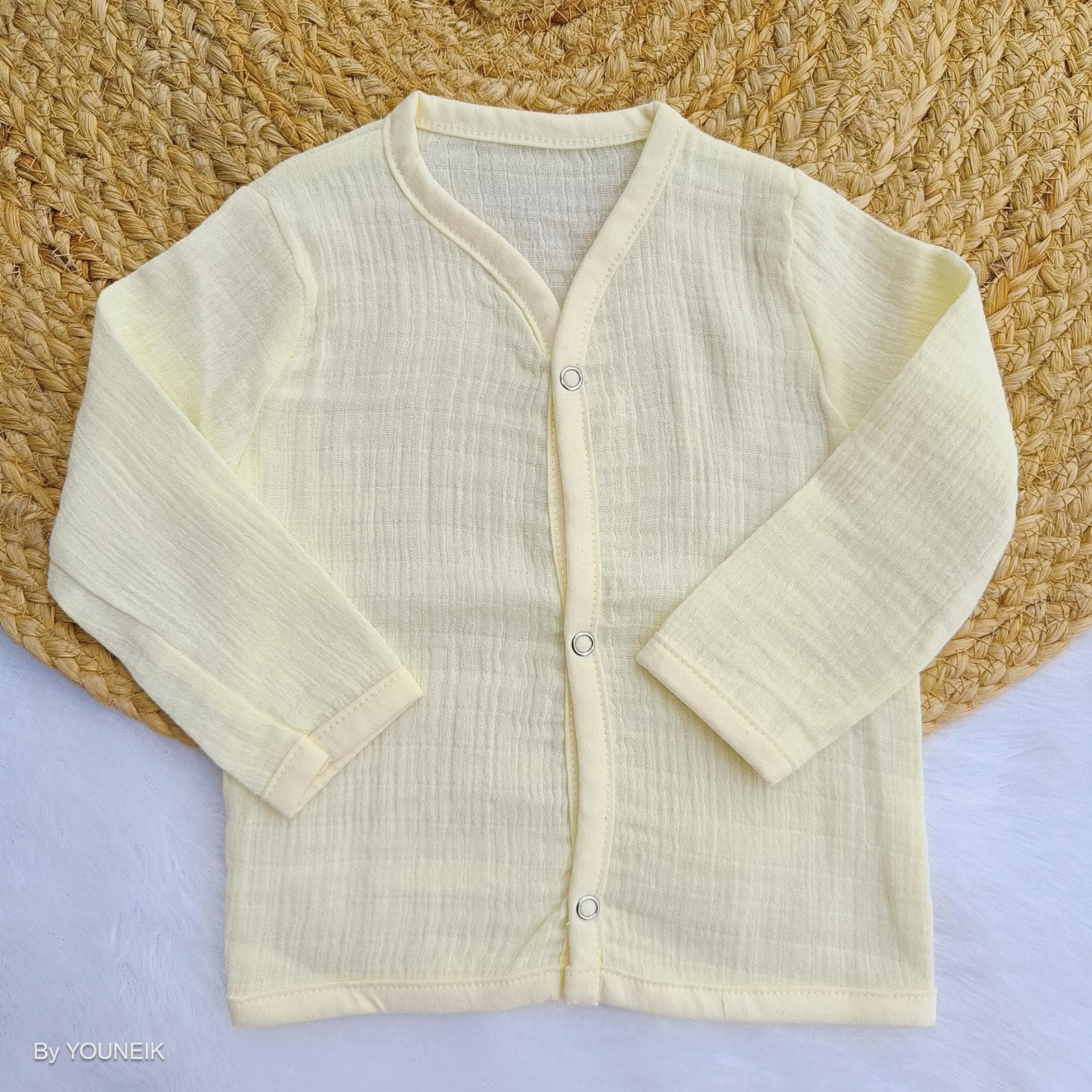 FS Crinkled Muslin Jabla 0-6m