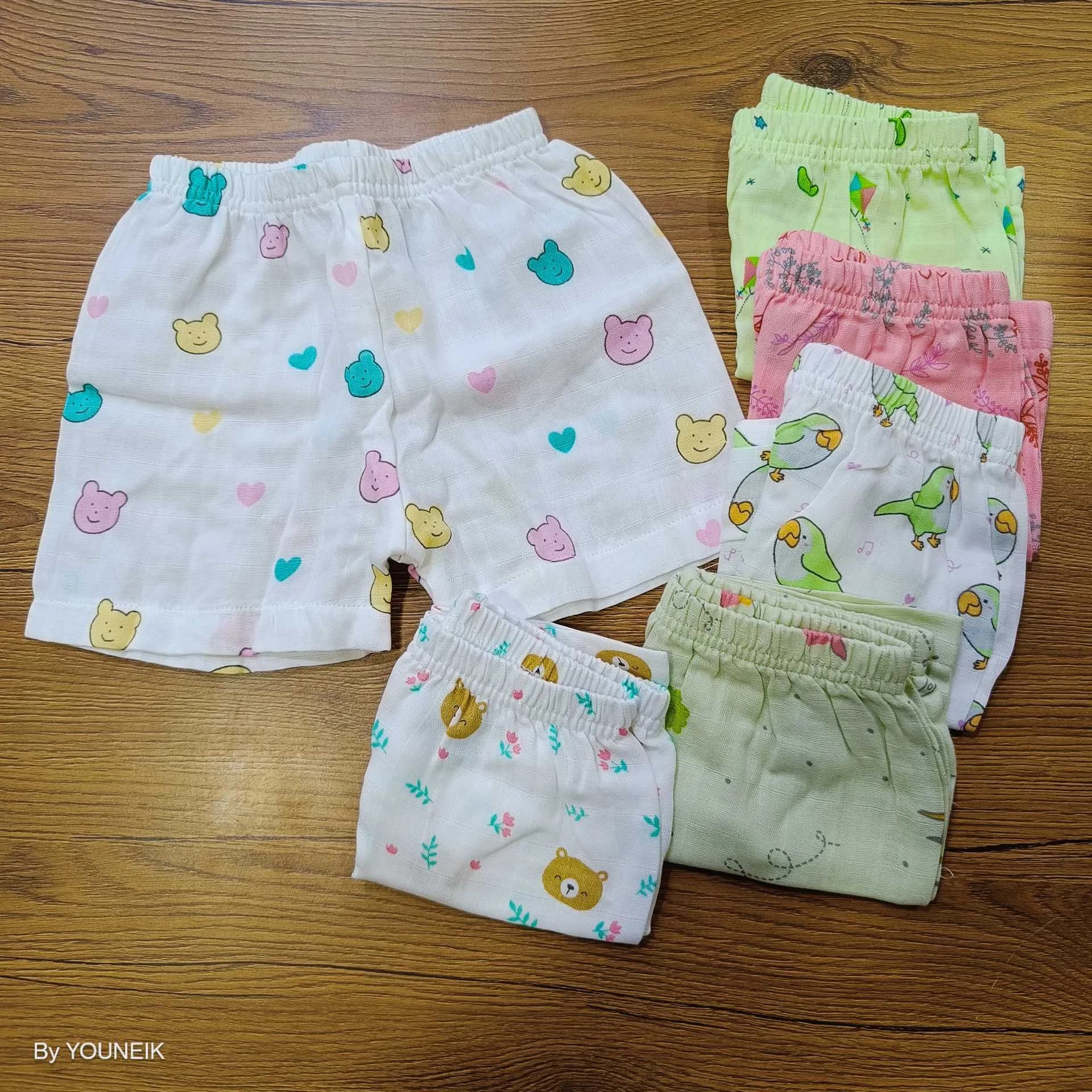Organic Muslin Cotton Shorts