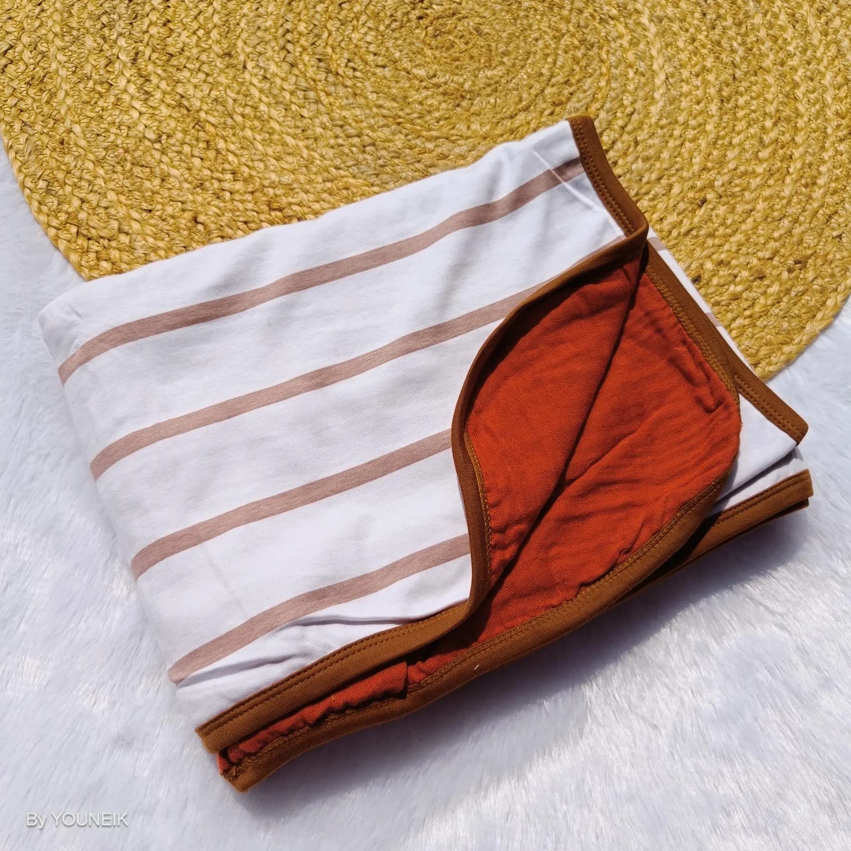 2 in 1 Baby Muslin Cotton Blanket/Quilt AOC
