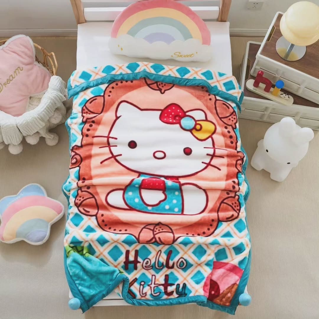 Double Layer Fleece Blanket 100*140cm