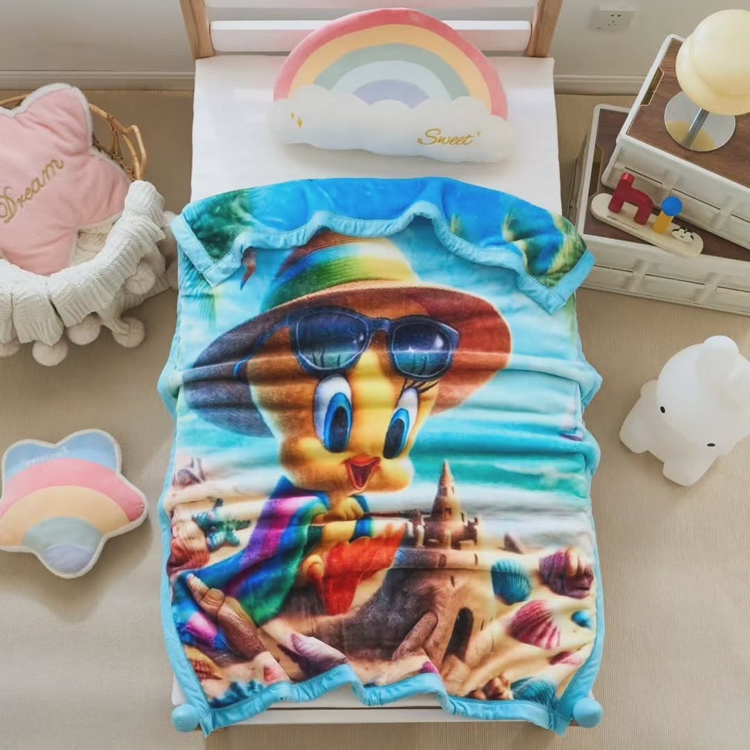Double Layer Fleece Blanket 100*140cm